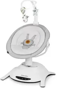 Дитяче крісло-качалка Lionelo Grey Concrete