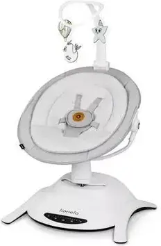 Дитяче крісло-качалка Lionelo Bella Grey Concrete