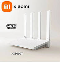 Маршрутизатор Xiaomi AX3000T Wi-Fi 6 2.4/5GHz WAN LAN NFC Mesh роутер