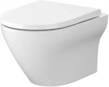 Унітаз Cersanit Oval CLEAN ON + сидіння (S701-472), фото 1