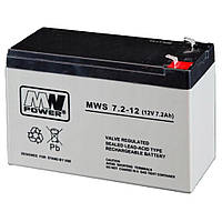 Аккумуляторная батарея MW Power 12V 7.2 AH (MWS 7.2-12) AGM SoVa