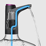 Електрична помпа для води на бутиль з акумулятором та вибором об'єму, фото 7