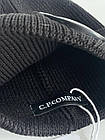 Шапка CP Company чорна з лінзами чоловіча жіноча C П Компані, фото 5