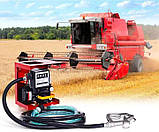 Міні АЗС 80 л/хв для дизельного палива на 220 В REWOLT, Мобільна мінізаправка від мережі, Заправна станція для ДП, фото 8