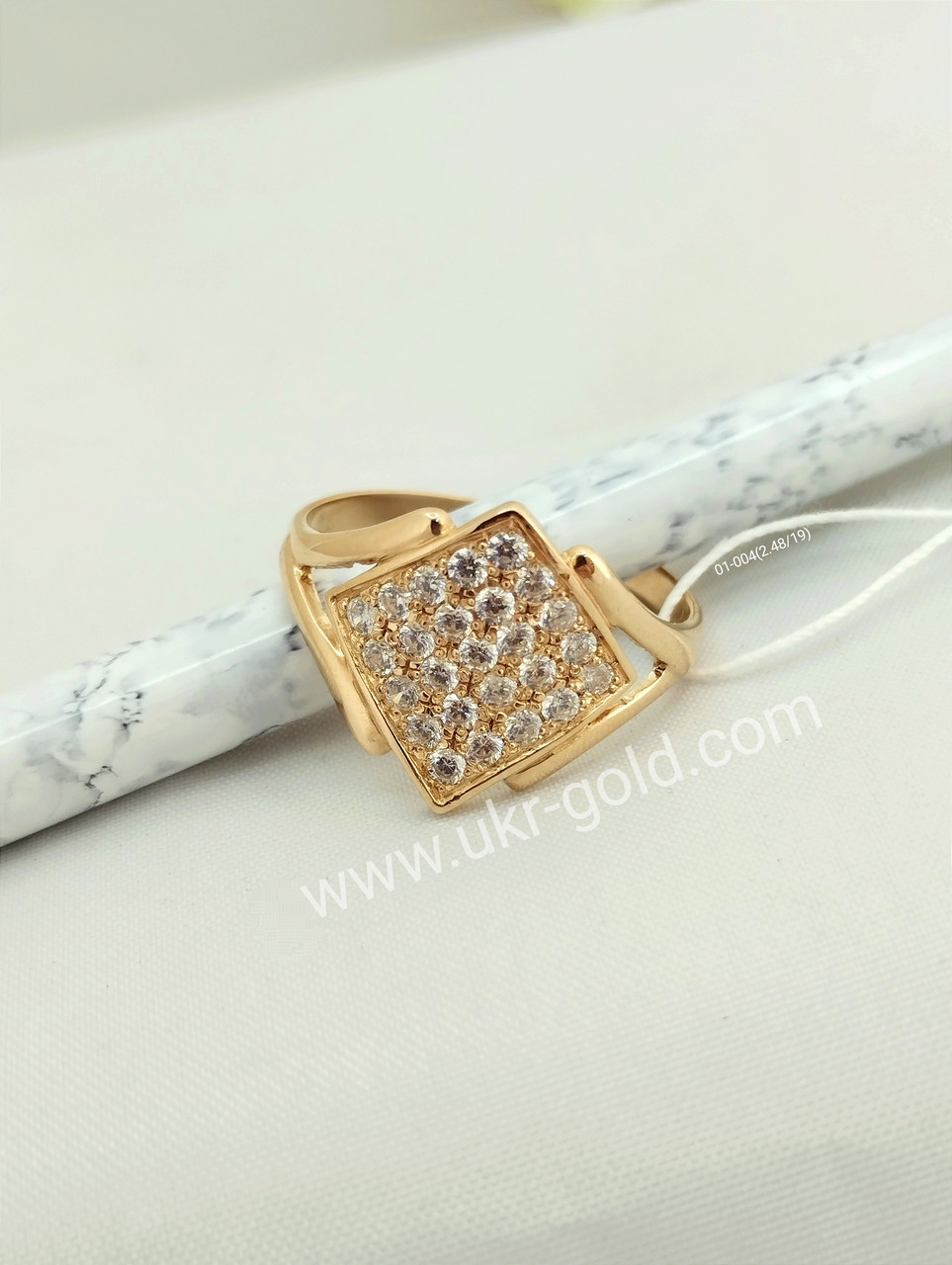 Золоте кільце Ukr-gold.com