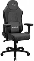 Комп'ютерне крісло для геймера Aerocool Crown AeroWeave Ash Black