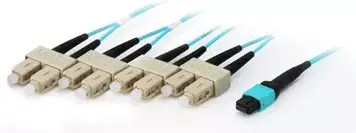 Оптоволоконний патч-корд Equip MTP - SC, OM4, 15 м (25557707)