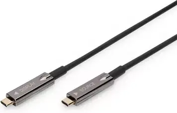 З’єднувальний кабель DIGITUS hybrid AOC USB 3.1 Type C/USB Type C 10 м