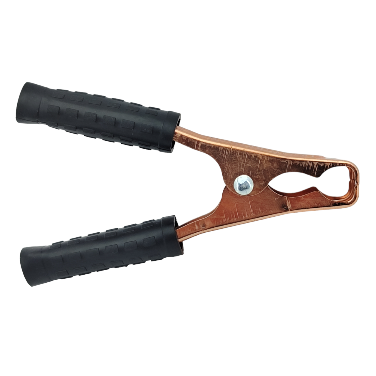 Затискач типу "крокодил" акумуляторний 150 мм, 200A (чорний)