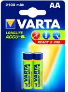 Аккумулятор Varta Rechargeable Accu AAA/HR03 NI-MH 1000 mAh BL 2шт SoVa - фото 1 - id-p2025650269