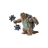 Фигурка Eldrador Schleich Черепаха в доспехах и оружием 15.1х11х18 см 42496