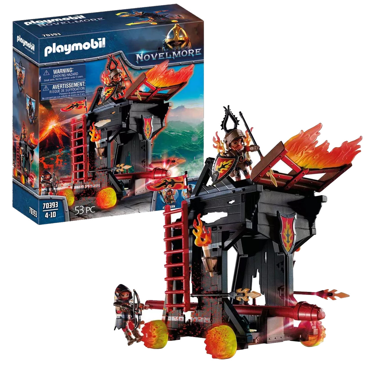 Конструктор Playmobil Novelmore Вогняний таран Burnham