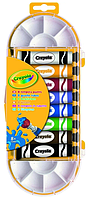 Гуашевые краски Crayola в тюбике с кисточкой (8 цветов по 12мл) 7407