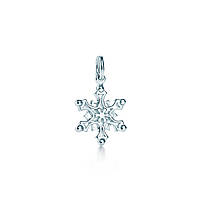 Серебряная подвеска snowflake Tiffany & Co