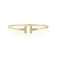Серебряный браслет-бэнгл Wire Tiffany & Co
