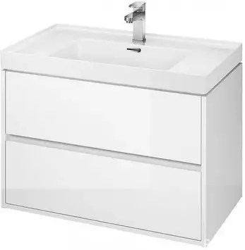 Умивальник з тумбою Cersanit Crea 80 см White (S80-1279)
