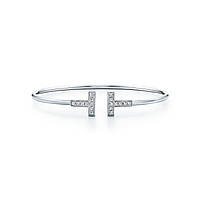 Серебряный браслет-бэнгл Wire Tiffany & Co