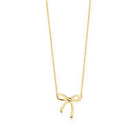 Серебряный кулон Bow Pendant Tiffany & Co Gold