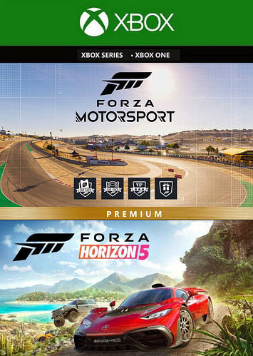 Forza Motorsport and Forza Horizon 5 Premium Editions Bundle для Xbox ...