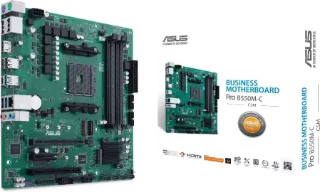 Материнська плата ASUS Pro B550M-C/CSM