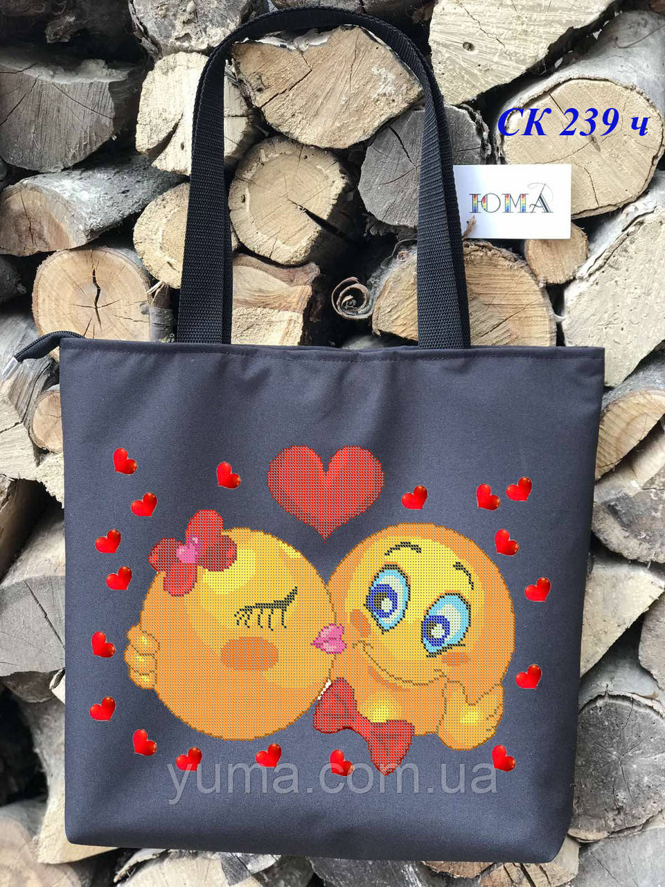 Сумка для вишивки бісером