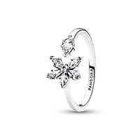Серебряное кольцо Пандора "Блестящий гербарий"