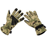 Тактические перчатки с тачскрином MFH мультикам размер M,L,Xl
