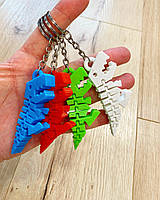 Надрукований на 3Д принтері Брелок Динозавр Рекс