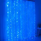 Гірлянда-штора світлодіодна 160 LED 2х2 м USB Синя Лучшая цена, фото 2