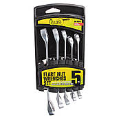 Набір ключів розрізних 5 пр. 8х10-15х17мм Alloid НК-203-2