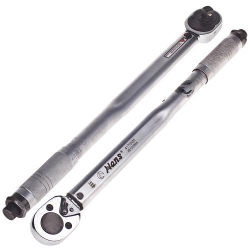 Ключ динамометричний 1/2" DR 42-210Nm, 460 мм, 1340 гр. HANS (4170Nm)