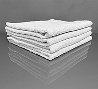 Белое полотенце, махровое, 50 см * 90 см, 420 г/м2, 10 шт/уп., шт. (арт. 3221R)