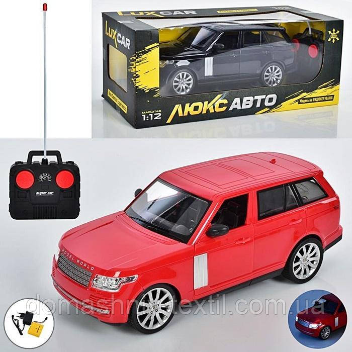 Дитяча машина джип Range Rover Vogue на радіокеруванні  акумуляторах з USB-зарядкою  в подарунковій упаковці