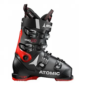 Гірськолижні черевики Atomic hawx prime 100 black/red 31 см