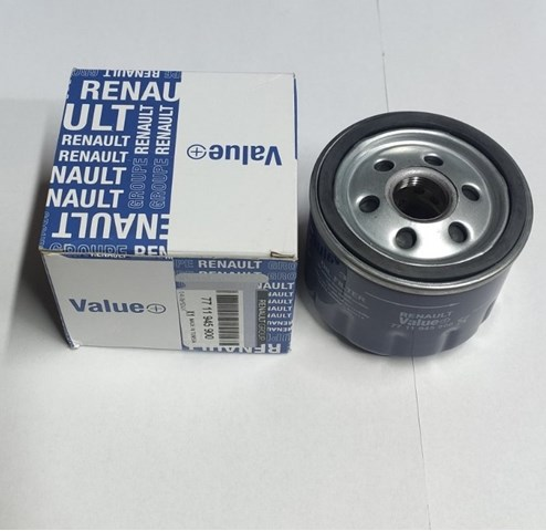 Фільтр оливи 1.0 12V, 1.5 DCI Renault Value+ Duster 2, Dokker, Lodgy Рено Дастер 2, Доккер, Лоджи 7711945900, фото 1