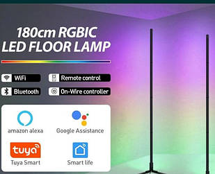 Нічник RGB 180 см. Нічник світильник WiFi Bluetooth