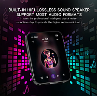 Плеєр MP3 Mahdi M190 Bluetooth HI FI 8gb із зовнішнім динаміком, фото 6