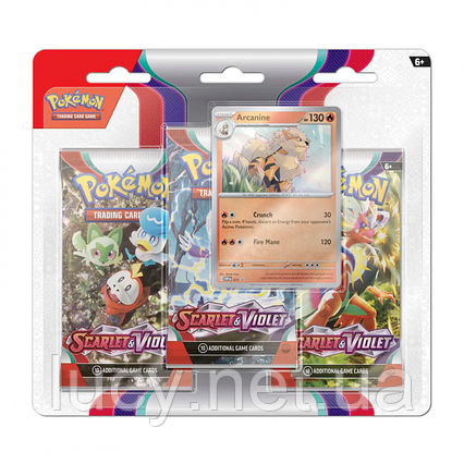 Pokemon 3x BOOSTER +KARTY PROMO Scarlet Violet Blister Dondozo