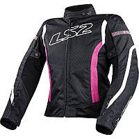 Жіноча мотокуртка LS2 Gate Lady Jacket Black Pink S