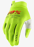 Моторукавиці Ride 100% iTRACK Glove Yellow 2XL