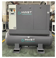 Гвинтовий компресор Mast LZN-20 COMBO inverter (Восмішувач + ресивер 500 л)
