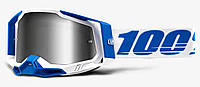 Мотоокуляри 100% RACECRAFT 2 Goggle Isola - Flash Silver Lens, Mirror Lens