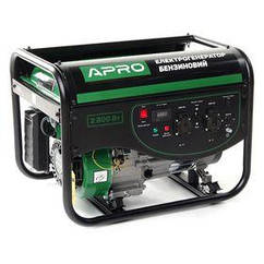 Генератор бензиновий 4-тактний 2.5/2.8 кВт (ручний запуск) APRO 852102