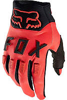 Водостійкі моторукавиці FOX DEFEND WIND OFF ROAD GLOVE Orange Flame M