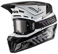 Мотошолом LEATT Helmet Moto 8.5 + Goggle Black L