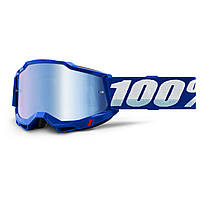 Мотоокуляри 100% ACCURI 2 Goggle Blue - Mirror Blue Lens