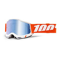 Мотоокуляри 100% ACCURI 2 Goggle Sevastopol - Mirror Blue Lens