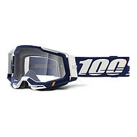 Мотоокуляри 100% RACECRAFT 2 Goggle Concordia - Clear Lens