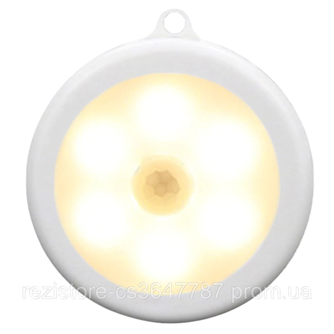 LED світильник з датчиком руху для дому - зручне освітлення шафи, комода, підсобки - теплий білий