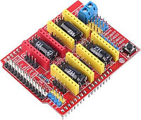 Плата расширения на 4 х A4988 CNC shield v3 для ЧПУ станка
